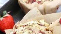 Vegan Strawberry Rhubarb Muffins Vegan Strawberry Rhubarb Muffins