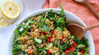 Potluck Mediterranean Couscous Salad Potluck Mediterranean Couscous Salad
