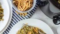 Crockpot Green Bean Casserole Crockpot Green Bean Casserole