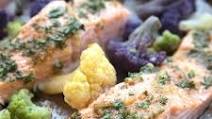 Keto Sheet Pan Salmon Keto Sheet Pan Salmon