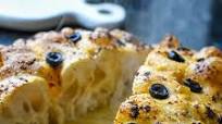 Overnight Sourdough Focaccia with Olives and Mixed Herbs Overnight Sourdough Focaccia with Olives and Mixed Herbs