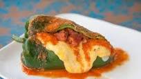 Chile relleno de manchego Chile relleno de manchego