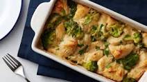 Chicken Alfredo Biscuit Casserole for Two Chicken Alfredo Biscuit Casserole for Two