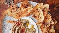 Baba ganoush & sesame crackers Baba ganoush & sesame crackers