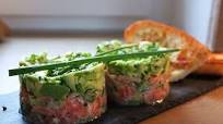 Salmon Tartare with Avocado Salmon Tartare with Avocado