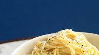 Spaghetti with Pecorino and Black Pepper Spaghetti with Pecorino and Black Pepper