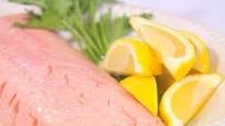 Poached Salmon with Lemon Mint Tzatziki Poached Salmon with Lemon Mint Tzatziki