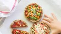 English muffin baby pizza (with vegetables) English muffin baby pizza (with vegetables)