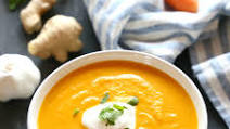 Slow Cooker Carrot Ginger Soup Slow Cooker Carrot Ginger Soup