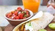 Beef Burritos with Pico de Gallo Beef Burritos with Pico de Gallo
