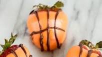 Basketball Chocolate Covered Strawberries Basketball Chocolate Covered Strawberries