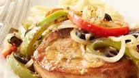 Pork Chops with Bell Peppers Pork Chops with Bell Peppers