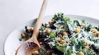 Kale Caesar with Fried Chickpeas Kale Caesar with Fried Chickpeas