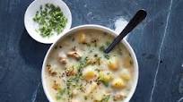 A Lighter Take on New England Clam Chowder A Lighter Take on New England Clam Chowder