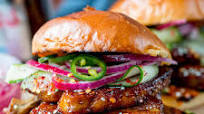 Sticky Belly Pork Burger Recipe Sticky Belly Pork Burger Recipe