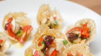 Parmesan Antipasti Cups Parmesan Antipasti Cups