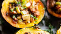 Ultimate Stuffed Roasted Acorn Squash {Paleo, Whole30} Ultimate Stuffed Roasted Acorn Squash {Paleo, Whole30}