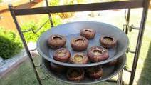 Herb Roasted Mushrooms on the Char-Broil Big Easy Herb Roasted Mushrooms on the Char-Broil Big Easy