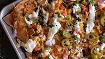 Loaded Chicken Nachos Loaded Chicken Nachos