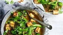 Broccoli and paneer saag curry Broccoli and paneer saag curry