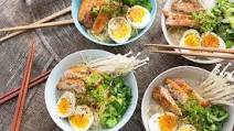 Winter Chicken Ramen with Choy Sum, Soft-Boiled Eggs & Miso Broth Winter Chicken Ramen with Choy Sum, Soft-Boiled Eggs & Miso Broth