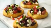 Feta and Tomato Crostini Feta and Tomato Crostini