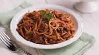 Spaghetti and Meat Sauce (Ground Beef and Ground Pork) USDA Spaghetti and Meat Sauce (Ground Beef and Ground Pork) USDA