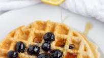 Lemon Blueberry Waffles Lemon Blueberry Waffles