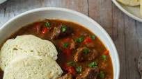 German Goulash with Red Bell Pepper ('Gulasch mit Paprika') German Goulash with Red Bell Pepper ('Gulasch mit Paprika')