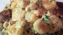 Simple Way to Prepare Super Quick Homemade Cajun Blackened Salmon Seafood Cream sauce Simple Way to Prepare Super Quick Homemade Cajun Blackened Salmon Seafood Cream sauce