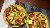 Fully Loaded Chicken Tostadas Fully Loaded Chicken Tostadas