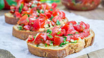 Bruschetta al pomodoro Bruschetta al pomodoro