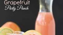 Sparkling Grapefruit Party Punch Sparkling Grapefruit Party Punch