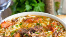 Slow Cooker Oxtail Orzo Soup Slow Cooker Oxtail Orzo Soup
