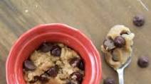 Chocolate Chip Cookie Dough for One Chocolate Chip Cookie Dough for One