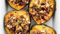 Wild Rice Stuffed Acorn Squash Wild Rice Stuffed Acorn Squash