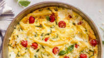 Leftover Pasta Frittata Leftover Pasta Frittata