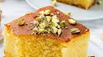 Turkish Cake - Revani Semolina Cake Soaked in Syrup Turkish Cake - Revani Semolina Cake Soaked in Syrup