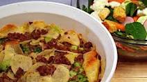 AuGratin Potato and Ground Beef Casserole AuGratin Potato and Ground Beef Casserole