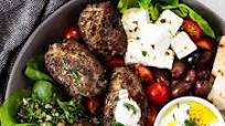 Beef Kofta with Greek Yogurt Sauce Beef Kofta with Greek Yogurt Sauce