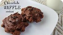Chocolate Waffle Cookies Chocolate Waffle Cookies