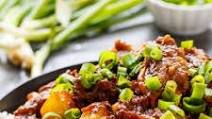 Spicy Mongolian Beef and Pineapple Spicy Mongolian Beef and Pineapple