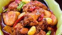 Dakdoritang (Korean spicy chicken stew) Dakdoritang (Korean spicy chicken stew)