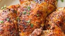 Baked Chicken Thighs Baked Chicken Thighs