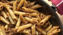 One-Pan Saucy Beef Pasta One-Pan Saucy Beef Pasta