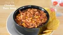 Heart-Healthy Crock Pot Chicken Taco Soup Heart-Healthy Crock Pot Chicken Taco Soup