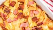 Meaty Eggs Benedict Casserole Meaty Eggs Benedict Casserole