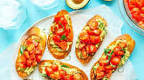 Avocado Bruschetta Avocado Bruschetta