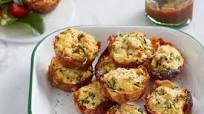 These Mediterranean mini frittatas will be the hit of your next gathering These Mediterranean mini frittatas will be the hit of your next gathering