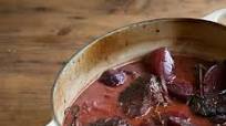 Beef, beetroot and red wine casserole Beef, beetroot and red wine casserole